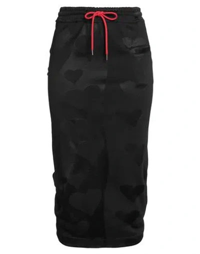 Vivienne Westwood Woman Midi Skirt Black Size M Cotton, Viscose, Polyamide, Elastane