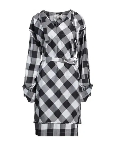 Vivienne Westwood Woman Mini Dress Black Size 10 Cotton
