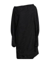 Vivienne Westwood Woman Mini Dress Black Size 4 Modal, Viscose In Black