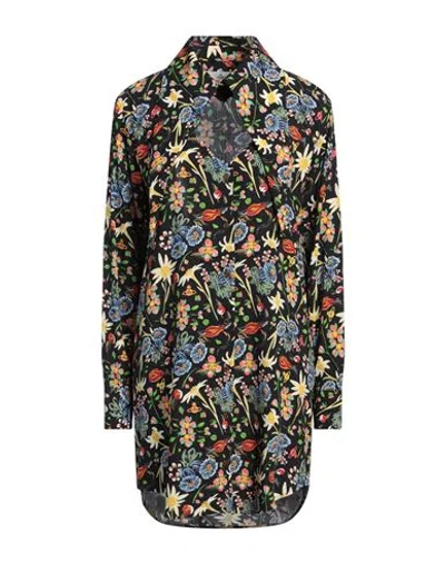Vivienne Westwood Woman Mini Dress Black Size 6 Viscose In Multi