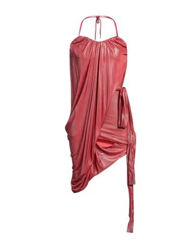 Vivienne Westwood Woman Mini Dress Red Size Xs Viscose