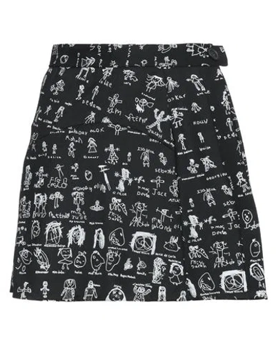 Vivienne Westwood Woman Mini Skirt Black Size 4 Virgin Wool