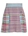 Vivienne Westwood Woman Mini Skirt Fuchsia Size M Viscose, Cotton, Polyester, Polyamide, Polypropyle In Pink
