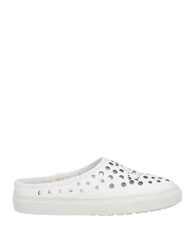 Vivienne Westwood Woman Mules & Clogs White Size 8 Leather