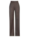 Vivienne Westwood Woman Pants Brown Size 8 Virgin Wool In Brown