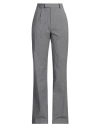 Vivienne Westwood Woman Pants Grey Size 6 Cotton, Elastane In Grey