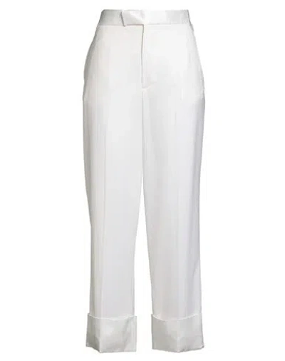 Vivienne Westwood Woman Pants Ivory Size 2 Virgin Wool In White