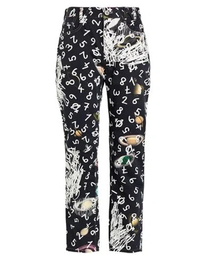 Vivienne Westwood Woman Pants Midnight Blue Size 32 Cotton In Black