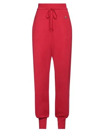 Vivienne Westwood Woman Pants Red Size L Virgin Wool