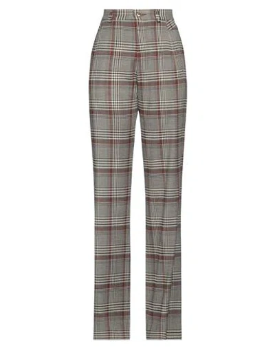 Vivienne Westwood Woman Pants Sand Size 6 Viscose, Virgin Wool, Elastane In Beige