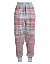 Vivienne Westwood Woman Pants Sky Blue Size L Cotton, Viscose, Polyamide, Polypropylene, Polyester In Blue
