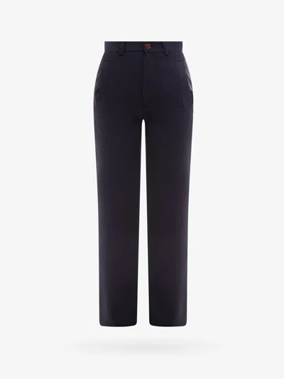 Vivienne Westwood Recycled Polyester Trouser In Blue