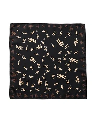 Vivienne Westwood Woman Scarf Black Size - Silk