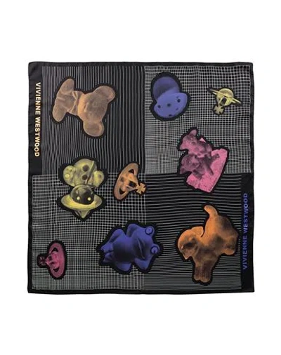 Vivienne Westwood Woman Scarf Black Size - Silk