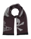 Vivienne Westwood Woman Scarf Cocoa Size - Wool In Brown