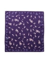 Vivienne Westwood Woman Scarf Purple Size - Silk In Purple
