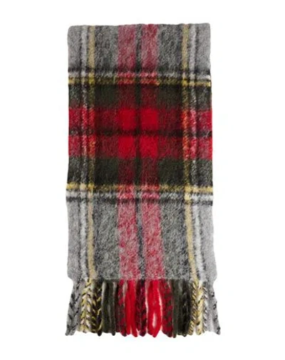 Vivienne Westwood Woman Scarf Red Size - Alpaca Wool, Polyamide, Wool