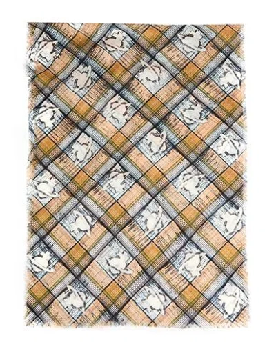 Vivienne Westwood Woman Scarf Sand Size - Wool In Beige