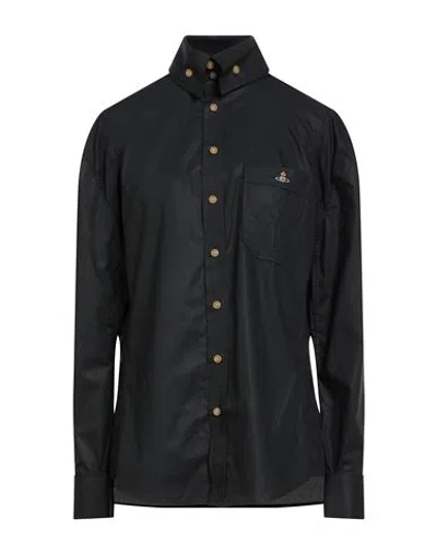 Vivienne Westwood Woman Shirt Black Size 4 Cotton