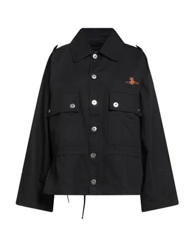 Vivienne Westwood Woman Shirt Black Size L Cotton