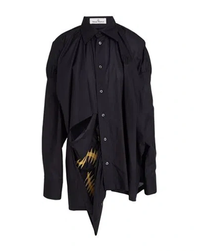Vivienne Westwood Woman Shirt Black Size L Cotton