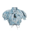 Vivienne Westwood Woman Shirt Light Blue Size 6 Cotton In Blue