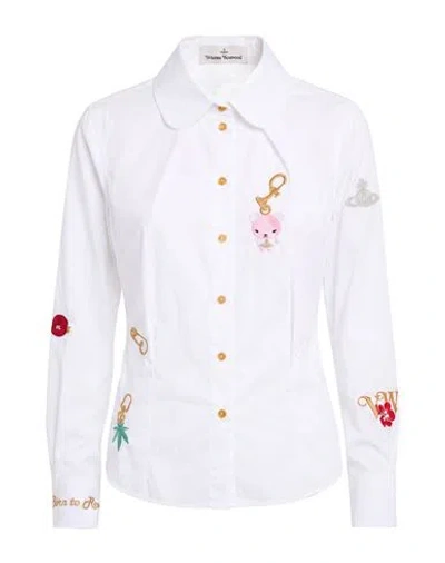 Vivienne Westwood Woman Shirt White Size 0 Cotton