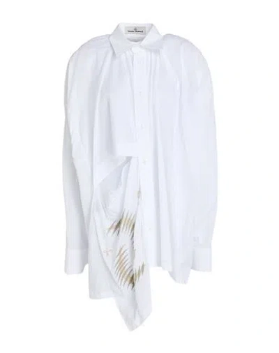Vivienne Westwood Woman Shirt White Size L Cotton