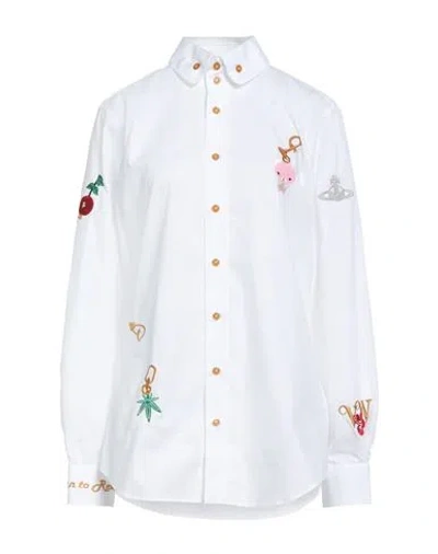 Vivienne Westwood Woman Shirt White Size S Cotton