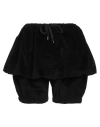 Vivienne Westwood Woman Shorts & Bermuda Shorts Black Size 8 Cotton, Elastane In Black