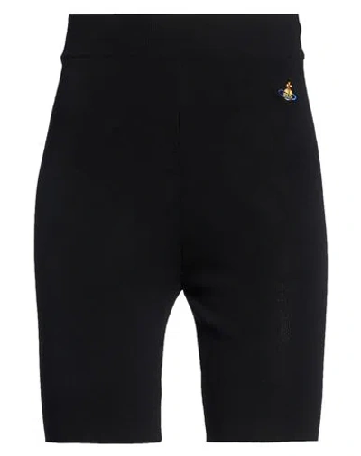 Vivienne Westwood Woman Shorts & Bermuda Shorts Black Size M Organic Cotton