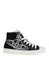 Vivienne Westwood Woman Sneakers Black Size 8 Textile Fibers In Black