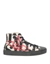 Vivienne Westwood Woman Sneakers Ivory Size 6 Textile Fibers In White