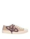 Vivienne Westwood Woman Sneakers Khaki Size 8 Textile Fibers In Neutral