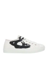 Vivienne Westwood Woman Sneakers White Size 6 Textile Fibers In White