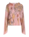 Vivienne Westwood Woman Sweater Antique Rose Size L Cotton In Pink