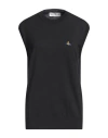 Vivienne Westwood Woman Sweater Black Size L Cotton, Cashmere