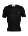 Vivienne Westwood Classic Orb T-shirt In Black