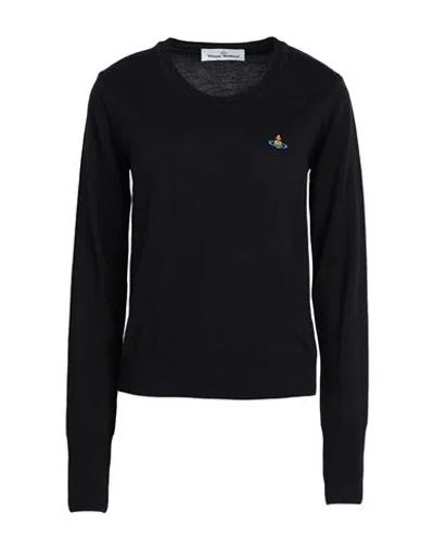 Vivienne Westwood Woman Sweater Black Size L Virgin Wool
