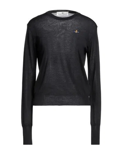 Vivienne Westwood Woman Sweater Black Size Xs Wool, Silk