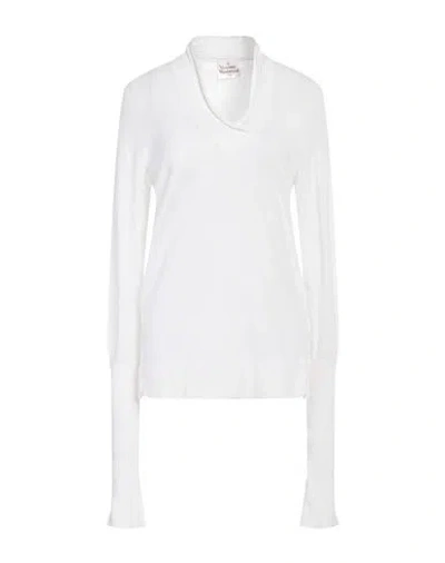Vivienne Westwood Woman Sweater Cream Size S/m Wool In White