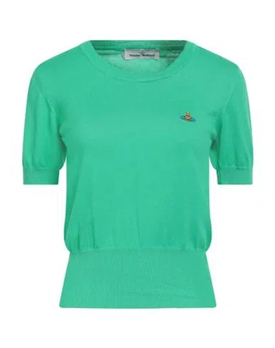 Vivienne Westwood Woman Sweater Green Size M Cotton