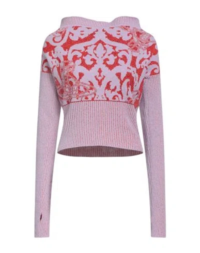 Vivienne Westwood Woman Sweater Lilac Size M Cotton, Polyester, Polyamide In Purple