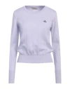 Vivienne Westwood Woman Sweater Lilac Size M Cotton In Purple