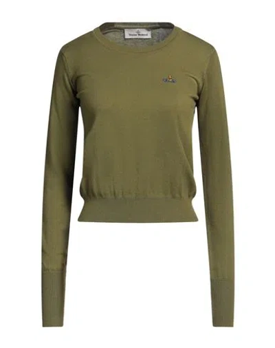 Vivienne Westwood Orb Embroidered Long In Green