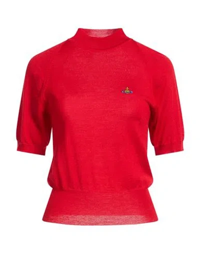 Vivienne Westwood Woman Sweater Red Size M Wool, Silk