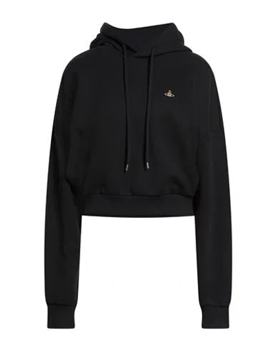Vivienne Westwood Woman Sweatshirt Black Size L Cotton