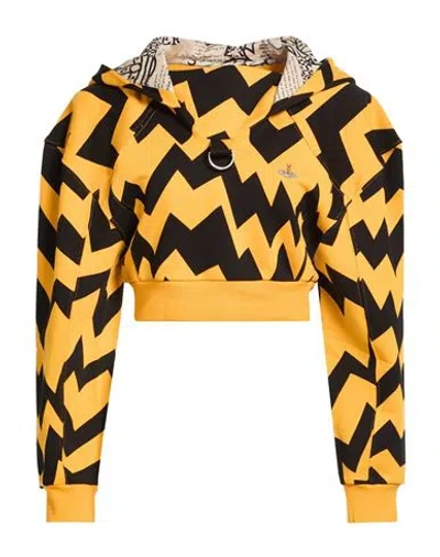 Vivienne Westwood Woman Sweatshirt Mandarin Size L Cotton In Multi