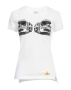 Shop Vivienne Westwood Woman T-shirt Ivory Size S Cotton In White
