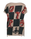 Vivienne Westwood Woman T-shirt Khaki Size Onesize Cotton In Beige